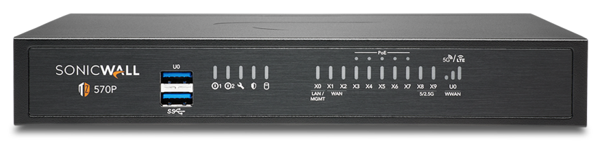 SonicWall TZ570 PoE