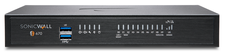 SonicWall TZ670